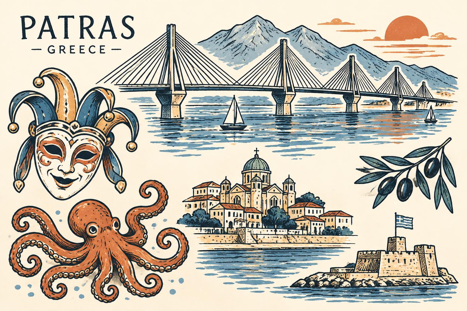 Patras collection illustrations